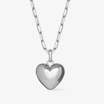 Колье, покрытое серебром 18K